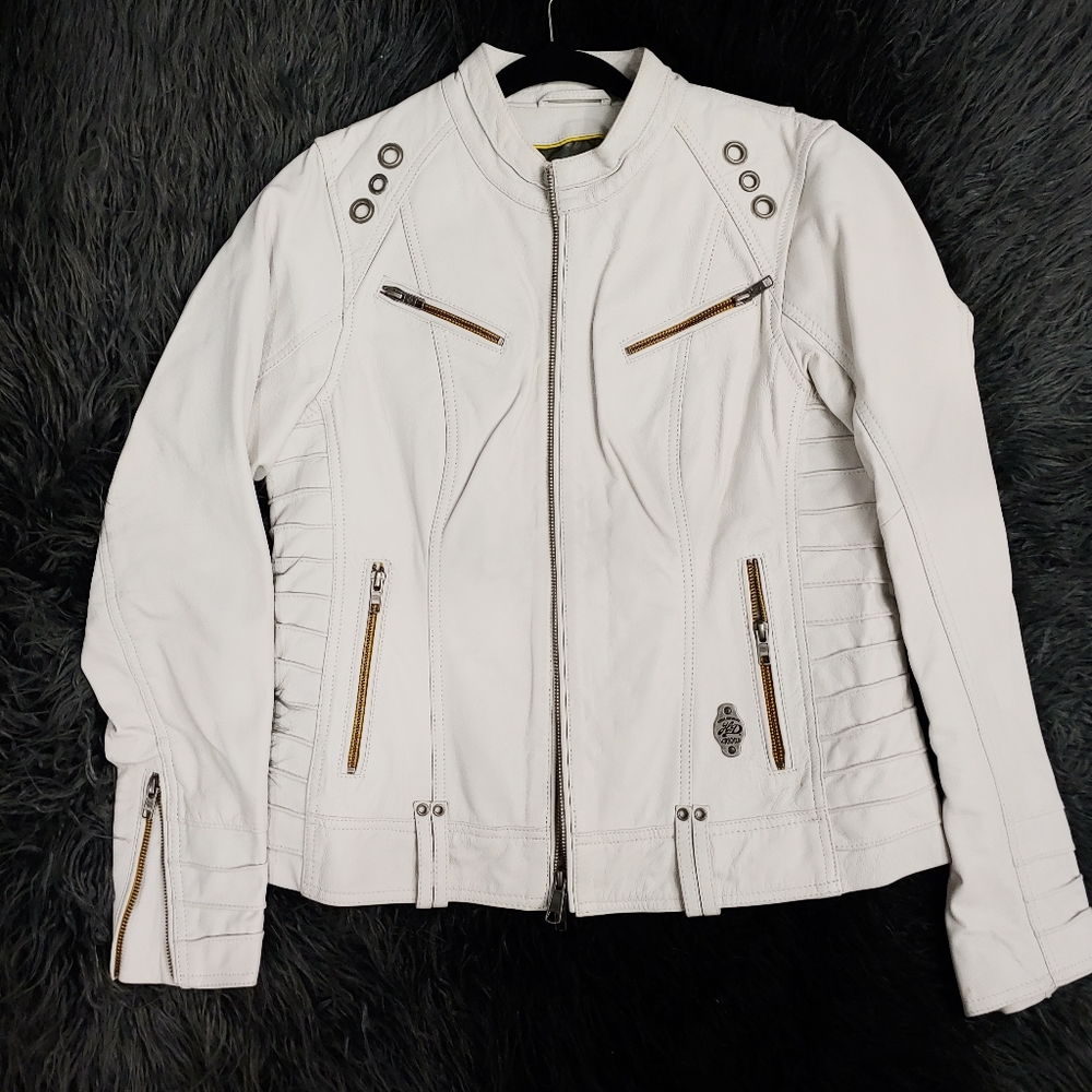 HARLEY DAVIDSON LEATHER RIDING JACKET